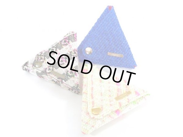 画像6: メタリックなツイードのコインケース (6)