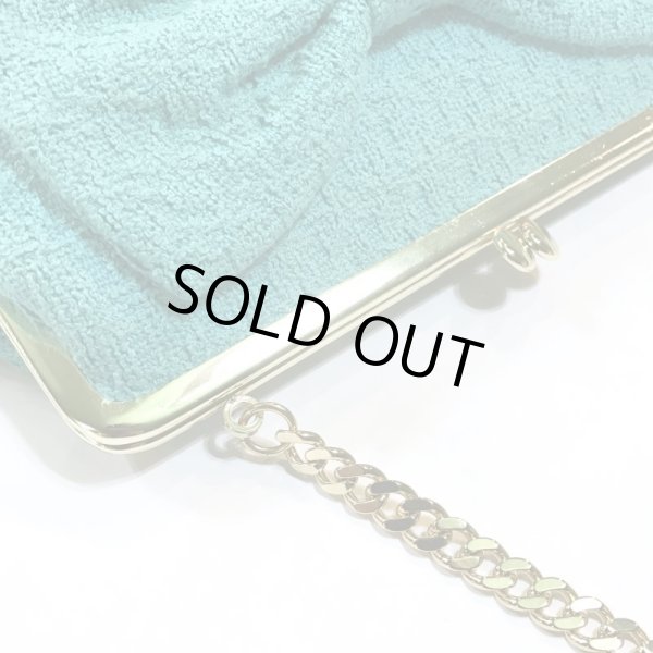 画像4: ターコイズグリーンのヴァンクラッチ　 (4)