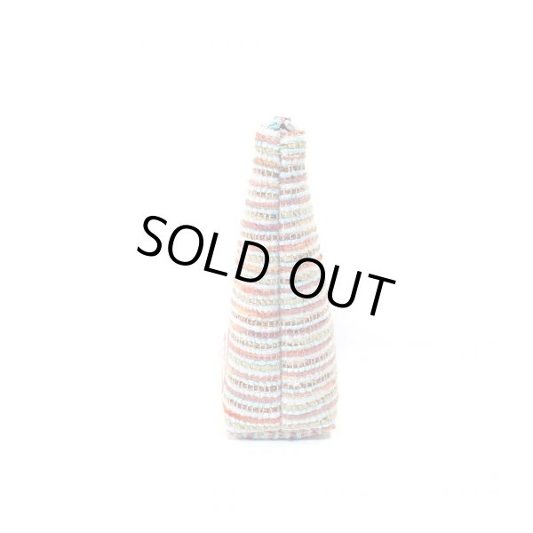 画像8: 水色ブラウンのマルチナポーチ (8)