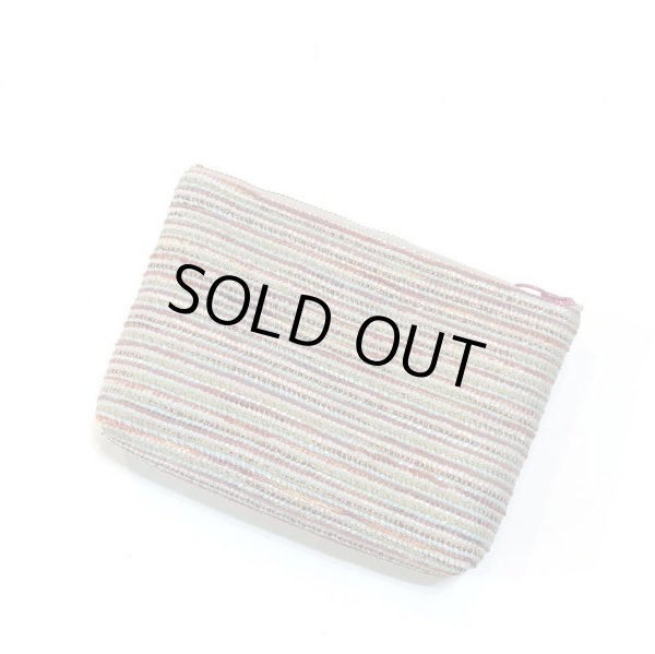 画像11: 水色ブラウンのマルチナポーチ (11)