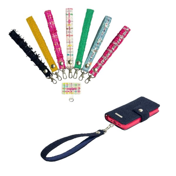 画像1: ［オーダー用］ハンドストラップ（フォンタブ付） (1)